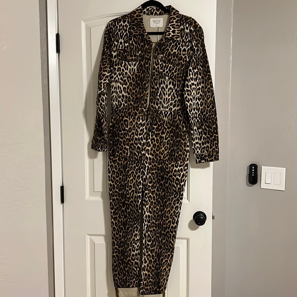 Cheetah jumpsuit